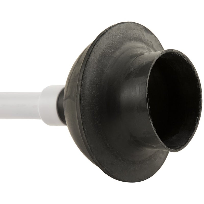 Plumb Craft PlumbCraft 14-18-in. Stow-Away Plunger with Adjustable Handle 7503500  Heavy Duty Toilet Plunger for Households  Ergonomic Plunger to Unclog Toilet  Toilet Bowl Plunger with Ergonomic Handle - Image 4